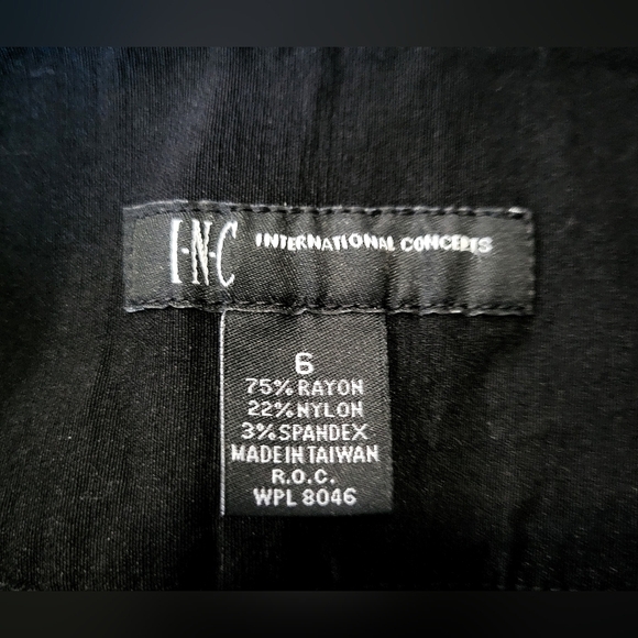 INC - Womens, Black, Bootcut Dress Pants - Size 6 - EUC - Picture 4 of 5